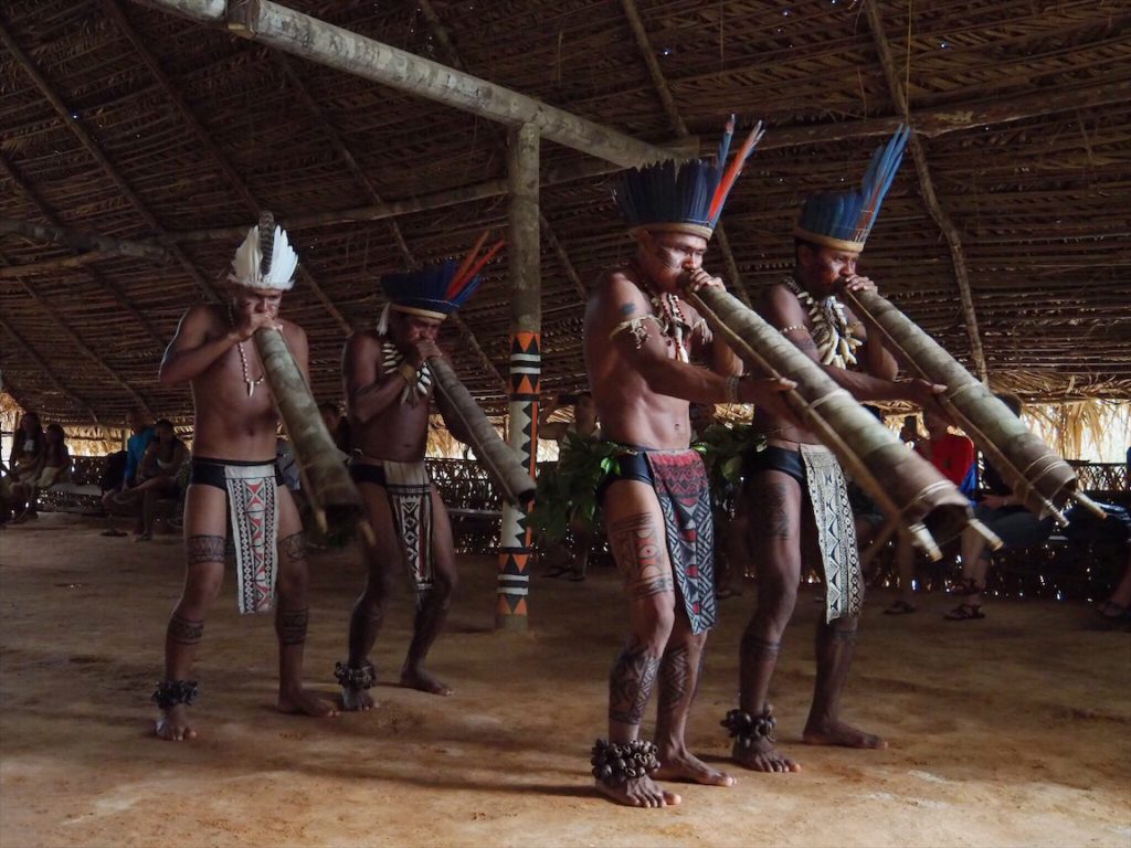 visita tribo indigena amazonia